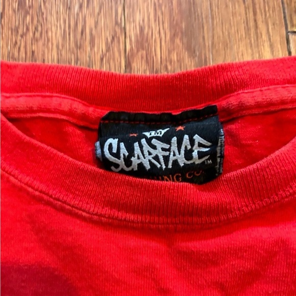 Scarface Red Graphic T-Shirt - Picture 3 of 4